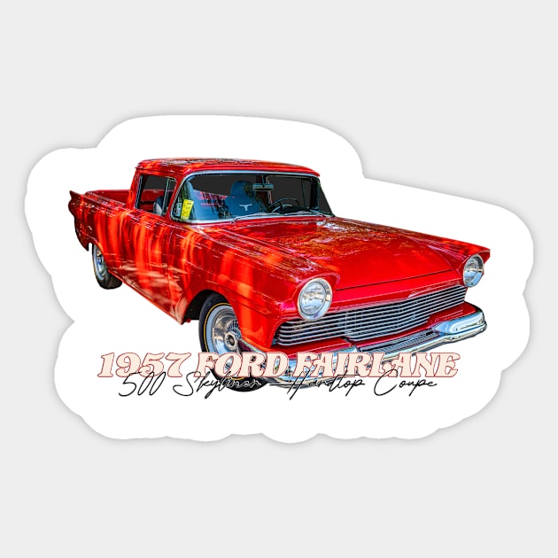 1957 Ford Ranchero Pickup Sticker by Gestalt Imagery